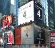 LG tenta ofuscar lançamento do novo Galaxy com banners enormes na Times Square